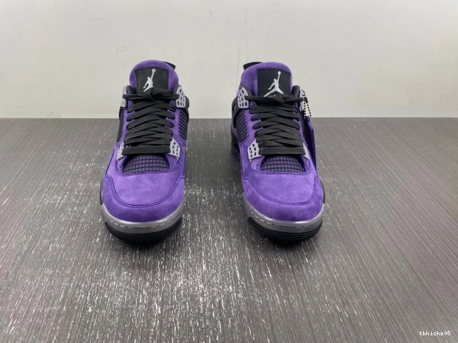 Cheap TBkick Suede Scott Purple 4 Air x Jordan Travis 0822